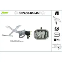 Fensterheber Valeo 852458 für Opel für Vauxhall Vorne Links