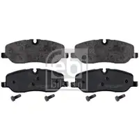 FEBI BILSTEIN 116119 Bremsbelagsatz für LAND