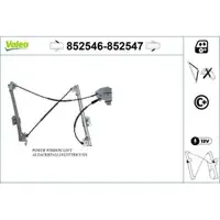 Fensterheber Valeo 852546 für Bmw Vorne Links