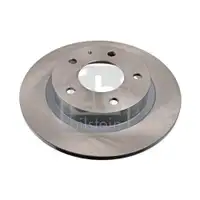 FEBI BILSTEIN Bremsscheiben 2 Stück hinten z. Bsp. für MAZDA