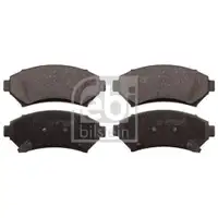 FEBI BILSTEIN 116156 Bremsbelagsatz für OPEL, BUICK