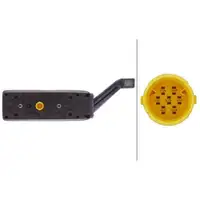 HELLA 2VP 340 934-211 Heckl. EasyConn I Hybrid