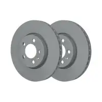 ATE 24.0124-0263.1 Bremsscheiben 2 Stück für AUDI, SEAT, SKODA, VW