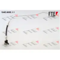 Original FTE 184E.865E.1.1 Bremsschläuche 2 Stück für AUDI