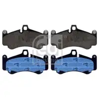 FEBI BILSTEIN 116173 Bremsbelagsatz für PORSCHE