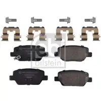 FEBI BILSTEIN 173440 Bremsbelagsatz für FIAT