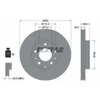 TEXTAR 92125503 Bremsscheiben 2 Stück MAZDA
