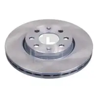 Original Febi Bilstein Bremsenset Scheiben Ø257 belüftet Beläge WK vorn Fiat Pun