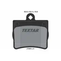 Textar Bremsenset Scheiben 259 mm voll Bremsbeläge hinten Mercedes C-Klasse W202