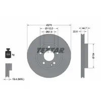 TEXTAR 92131903 Bremsscheiben 2 Stück MERCEDES-BENZ