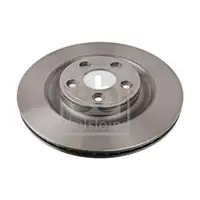 FEBI BILSTEIN 106299 Bremsscheiben 2 Stück hinten für JAGUAR