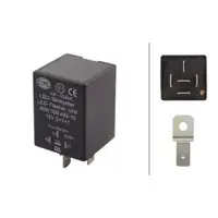 HELLA 4DN 009 492-101 Relais, Blinkgeber, 12V