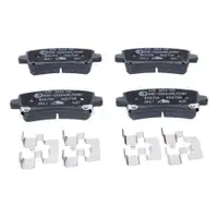 ATE Bremsenset Bremsscheiben Ø292 voll Bremsbeläge hinten Opel Insignia