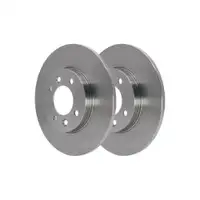 ATE 24.0111-0122.1 Bremsscheiben 2 Stück für RENAULT