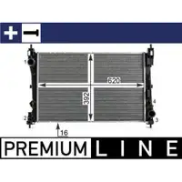 MAHLE CR 1997 000P Kühlmittelkühler
