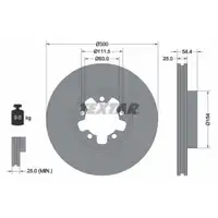 TEXTAR 92151903 Bremsscheiben 2 Stück FORD