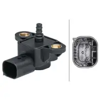 HELLA 6PP 009 403-101 Sensor, Ladedruck für MERCEDES-BENZ