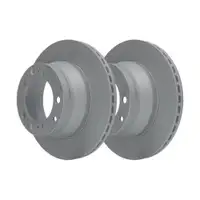 ATE 24.0124-0117.1 Bremsscheiben 2 Stück PORSCHE
