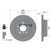 TEXTAR 92154903 Bremsscheiben 2 Stück BMW