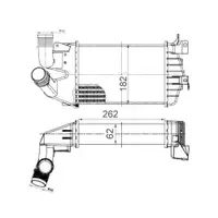 MAHLE CI 510 000S Ladeluftkühler