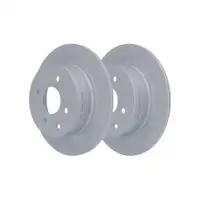 ATE 24.0109-0166.1 Bremsscheiben 2 Stück hinten NISSAN