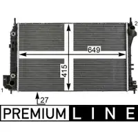 Kühler Motorkühlung Mahle CR 26 000P Behr *** Premium Line *** für Saab