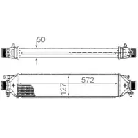 MAHLE CI 427 000S Ladeluftkühler
