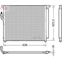 DENSO DCN10049 Kondensator A/C
