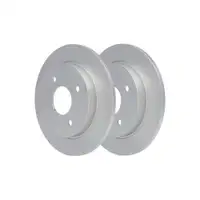 ATE Set Scheiben Ø258 vorn Ø253 hinten belüftet Beläge Ford Focus bis 09/2004