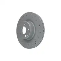 ATE 24.0132-0125.1 Bremsscheiben 2 Stück MERCEDES-BENZ