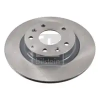 FEBI BILSTEIN 108666 Bremsscheiben 2 Stück hinten für MAZDA