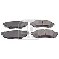 FEBI BILSTEIN 116417 Bremsbelagsatz für TOYOTA