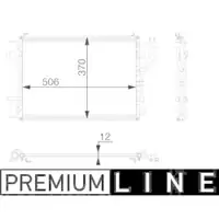 Kondensator Klimaanlage Mahle AC 48 000P Behr *** Premium Line *** für Hyundai