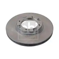 FEBI BILSTEIN 108597 Bremsscheiben 2 Stück für HYUNDAI