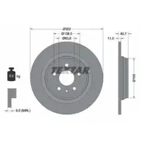 TEXTAR 92162903 Bremsscheiben 2 Stück VOLVO