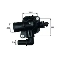 MAHLE TI 150 88 Integralthermostat