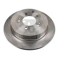 FEBI BILSTEIN 108675 Bremsscheiben 2 Stück hinten für HYUNDAI