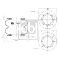 FEBI BILSTEIN 171757 Luftfederbalg