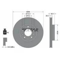 TEXTAR 92180703 Bremsscheiben 2 Stück MAZDA