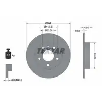 TEXTAR 92092103 Bremsscheiben 2 Stück OPEL