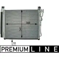 MAHLE AC 591 000P A/C-Kondensator