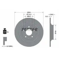 TEXTAR 92242703 Bremsscheiben 2 Stück MAZDA
