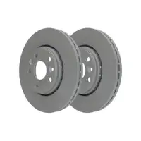 ATE 24.0126-0186.1 Bremsscheiben 2 Stück vorne RENAULT