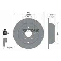 TEXTAR 92223403 Bremsscheiben 2 Stück HYUNDAI
