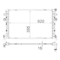 MAHLE CIR 34 000S Niedertemperaturkühler für VW, SEAT, SKODA, AUDI