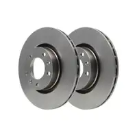 ATE 24.0122-0141.1 Bremsscheiben 2 Stück CITROËN