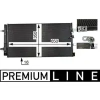 Kondensator Klimaanlage Mahle AC 738 000P Behr *** Premium Line *** für Audi
