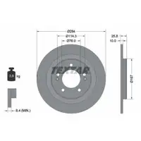 TEXTAR 92252703 Bremsscheiben 2 Stück HYUNDAI
