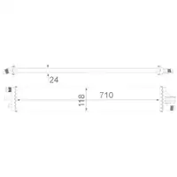 MAHLE CR 2163 000P Kühlmittelkühler für RENAULT