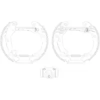 TEXTAR 84064600 PKW Bremsbacken Kits